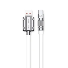 Кабель Wekome Wingle Series USB-A to USB-C Fast Charging 1m White (WK-WDC-186_02_WHITE)
