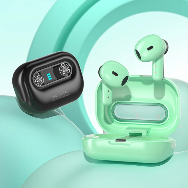 Бездротові навушники Wekome VA06 Vanguard Series Bluetooth V5.2 TWS з кейсом для зарядки White (WK-VA06_WHITE)