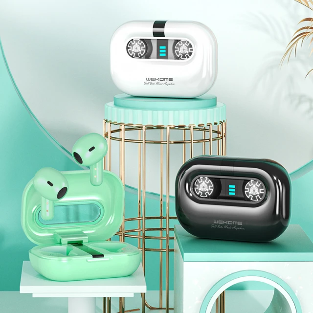 Бездротові навушники Wekome VA06 Vanguard Series Bluetooth V5.2 TWS з кейсом для зарядки White (WK-VA06_WHITE)