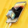 Зарядний пристрій Wekome WP-U128 2x USB-C GaN 40W Yellow (WK-WP-U128)