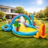 Надувний водний ігровий центр Intex Dinoland 302x229x112 см з гіркою (6941057402505)