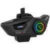 Інтерком мотоциклетний Crown C10 Bluetooth 5.3 Black (6941141619673)
