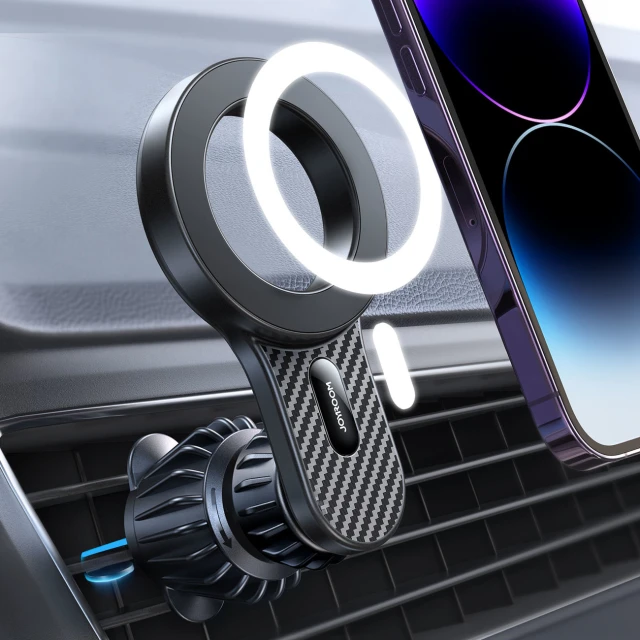 Автотримач Joyroom Magnetic Car Holder Black with MagSafe (JR-ZS355)