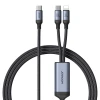 Кабель Joyroom Speedy Series USB-C to USB-C/Lightning 100W 1.5 m Black (SA21 1T2)