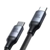 Кабель Joyroom Speedy Series USB-C to 2xUSB-C 100W 1.5 m Black (SA21-1T2)