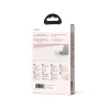 Кабель Joyroom Multi-Color Series SA34-CC3 USB-C to USB-C 60W 1m Pink (6941237110176)
