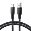 Кабель Joyroom Multi-Color Series SA34-AC6 USB-A to USB-C 100W 1m Black (6941237110428)
