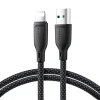 Кабель Joyroom Multi-Color Series SA34-AL3 USB-A to Lighting 3A 1m Black (6941237110527)