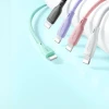Кабель Joyroom Multi-Color Series SA34-AL3 USB-A to Lighting 3A 1m Green (6941237110541)
