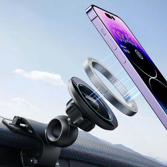 Автотримач Joyroom Magnetic Cockpit Car Holder Black (JR-ZS366)