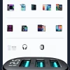 Автомобільний зарядний пристрій Joyroom JR-CCD03 3.4A Car Charger 3x USB-A with Display Black (JR-CCD03)