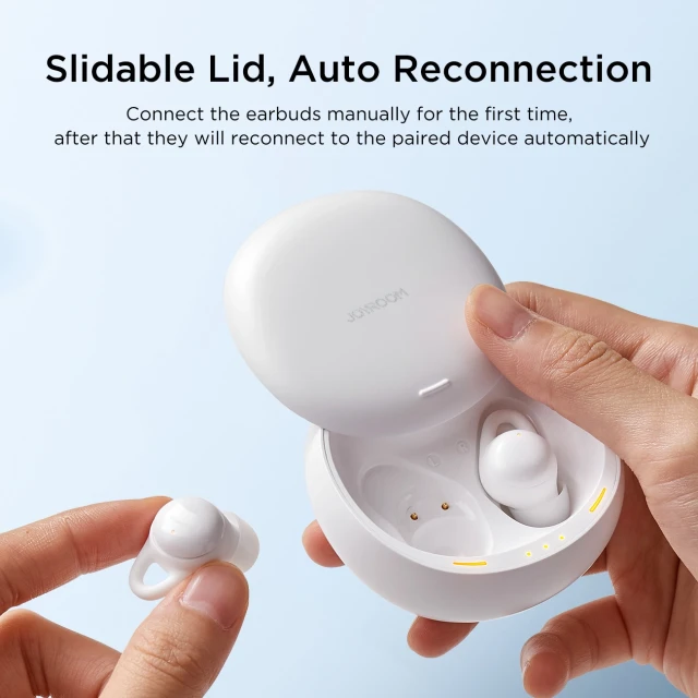 Бездротові навушники Joyroom Cozydots Series Bluetooth 5.3 ENC TWS White (JR-TS2)