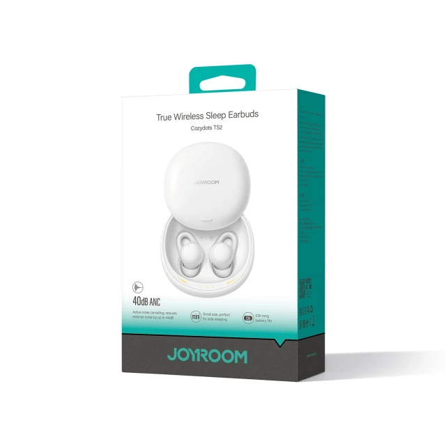 Бездротові навушники Joyroom Cozydots Series Bluetooth 5.3 ENC TWS White (JR-TS2)