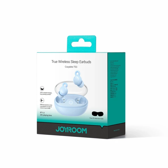 Бездротові навушники Joyroom Wireless In-ear Headphones for Sleeping Blue (JR-TS3 Blue)