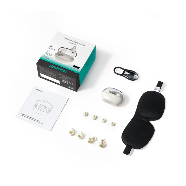 Бездротові навушники Joyroom Wireless In-ear Headphones for Sleeping White (JR-TS3 White)