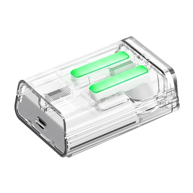 Беспроводные наушники Joyroom IceLens Series LED TWS White (JR-TC1_W)
