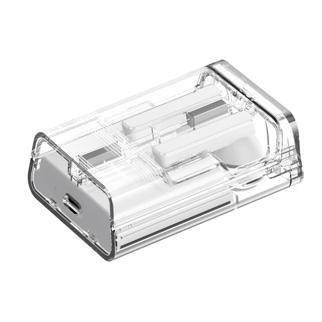 Беспроводные наушники Joyroom IceLens Series LED TWS White (JR-TC1_W)