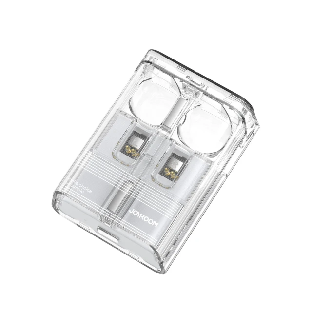 Беспроводные наушники Joyroom IceLens Series LED TWS White (JR-TC1_W)