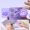 Кабель Joyroom Colorful Series Retractable USB-A to USB-C/Lightning/micro USB 1 m Purple (S-A40_P)