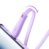 Кабель Joyroom Colorful Series Retractable USB-A to USB-C/Lightning/micro USB 1 m Purple (S-A40_P)