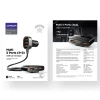 Автомобільний зарядний пристрій Joyroom 5x USB-A with Extension Cable 6.2A Black (JR-CL03)