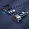 Автомобільний зарядний пристрій Joyroom 5x USB-A with Extension Cable 6.2A Black (JR-CL03)