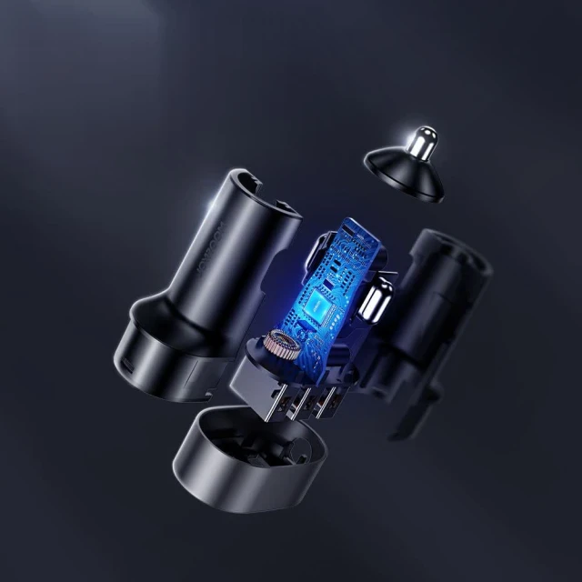 Автомобільний зарядний пристрій Joyroom 5x USB-A with Extension Cable 6.2A Black (JR-CL03)