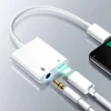 Адаптер Joyroom Lightning to Mini Jack 3.5mm/Lightning White (S-Y105)