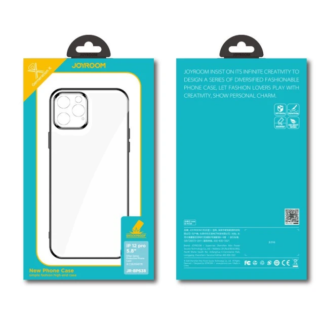 Чохол Joyroom New Beauty Series для iPhone 12 Pro Max Dark Blue (JR-BP744-DB)