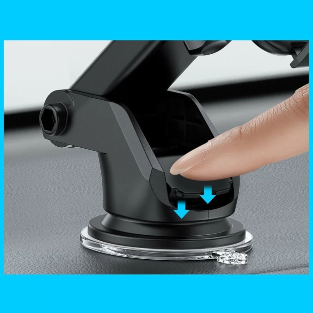 Автотримач Joyroom Car Phone Holder with Telescopic Extendable Arm for Dashboard/Windshield Black (JR-ZS259-BK-DB)