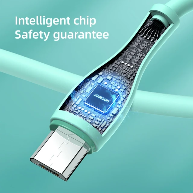 Кабель Joyroom Bowling USB-A to micro USB 2 m Green (S-2030M8_micro)