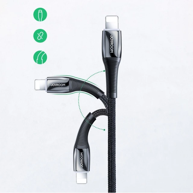 Кабель Joyroom USB-C to Lightning 20W 2.4A 1.2m Red (S-1224K2-RED)