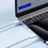 Кабель Joyroom Ben Series USB-C to USB-C 60W 1 m White (S-A45_W)