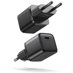 Сетевое зарядное устройство Joyroom QC 20W USB-C Black (L-P202)