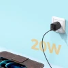 Мережевий зарядний пристрій Joyroom QC 20W USB-C Black (L-P202)