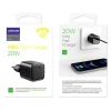 Мережевий зарядний пристрій Joyroom QC 20W USB-C Black (L-P202)