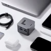 USB-хаб підставка Joyroom USB-C to USB-A/USB-C/RJ45/HDMI/Thunderbolt для MacBook Pro Grey (S-H121-GRAY)