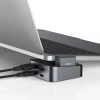 USB-хаб підставка Joyroom USB-C to USB-A/USB-C/RJ45/HDMI/Thunderbolt для MacBook Pro Grey (S-H121-GRAY)