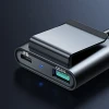 Автомобільний зарядний пристрій Joyroom 3x USB-A/2x USB-C 72W 1.5m Black (JR-CL05)