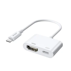 Адаптер Joyroom Lightning to HDMI/Lightning FullHD 1080p 60Hz White (S-H141-WHITE)
