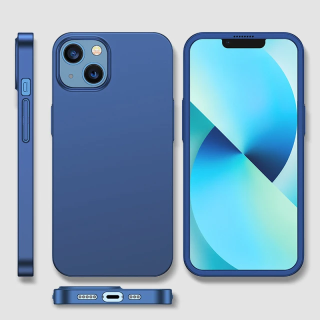 Чохол із захисним склом Joyroom 360 для iPhone 13 Blue (JR-BP927-BLUE)