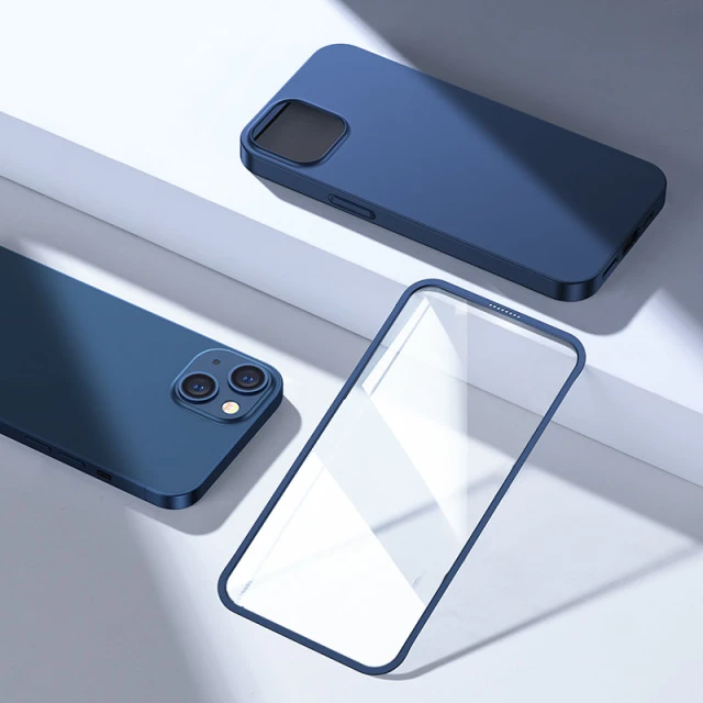 Чохол із захисним склом Joyroom 360 для iPhone 13 Blue (JR-BP927-BLUE)