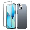 Чохол із захисним склом Joyroom 360 для iPhone 13 Grey (JR-BP927-TRANISH)