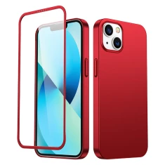 Чохол із захисним склом Joyroom 360 для iPhone 13 Red (JR-BP927-RED)
