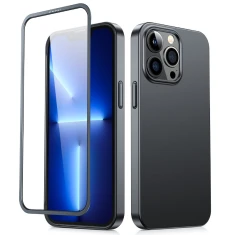 Чохол із захисним склом Joyroom 360 для iPhone 13 Pro Max Black (JR-BP928-BLACK)