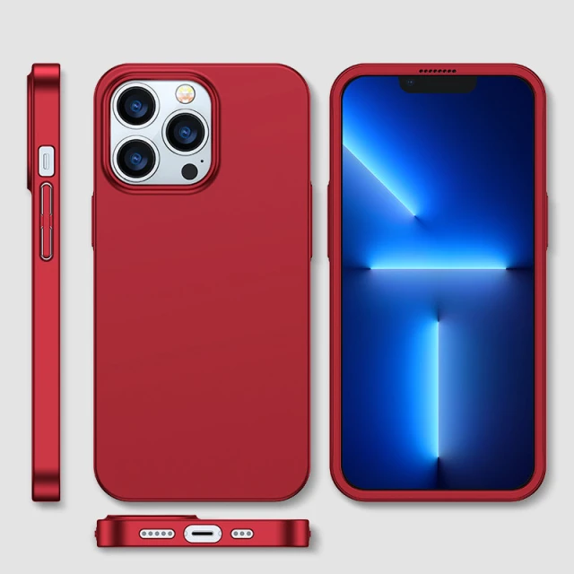 Чохол із захисним склом Joyroom 360 для iPhone 13 Pro Max Red (JR-BP928-RED)