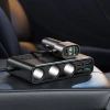 Автомобільний зарядний пристрій Joyroom 9-in-1 5x USB-A/USB-C/3x Cigarette Lighter Socket 154W Black (JR-CL06)