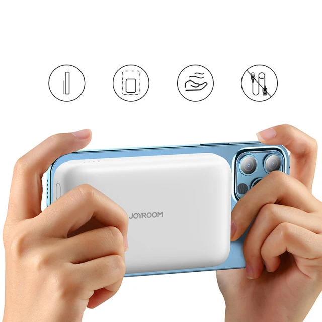 Портативний зарядний пристрій Joyroom JR-W020 15W Magsafe 10000 mAh Black (6941237166388)
