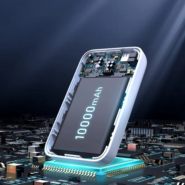 Портативний зарядний пристрій Joyroom JR-W020 15W Magsafe 10000 mAh Black (6941237166388)