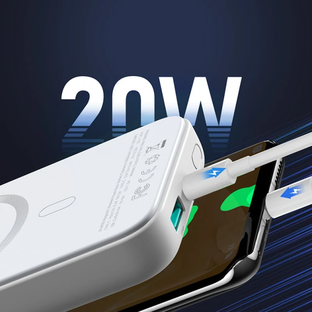 Портативний зарядний пристрій Joyroom JR-W020 15W Magsafe 10000 mAh Black (6941237166388)
